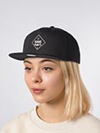 Бейсболка DJINNS арт. 6P SB Cottoncheck (черный)